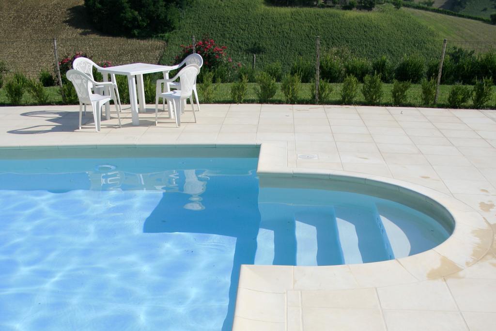 Agriturismo Fara Hotel Montegiorgio Eksteriør billede