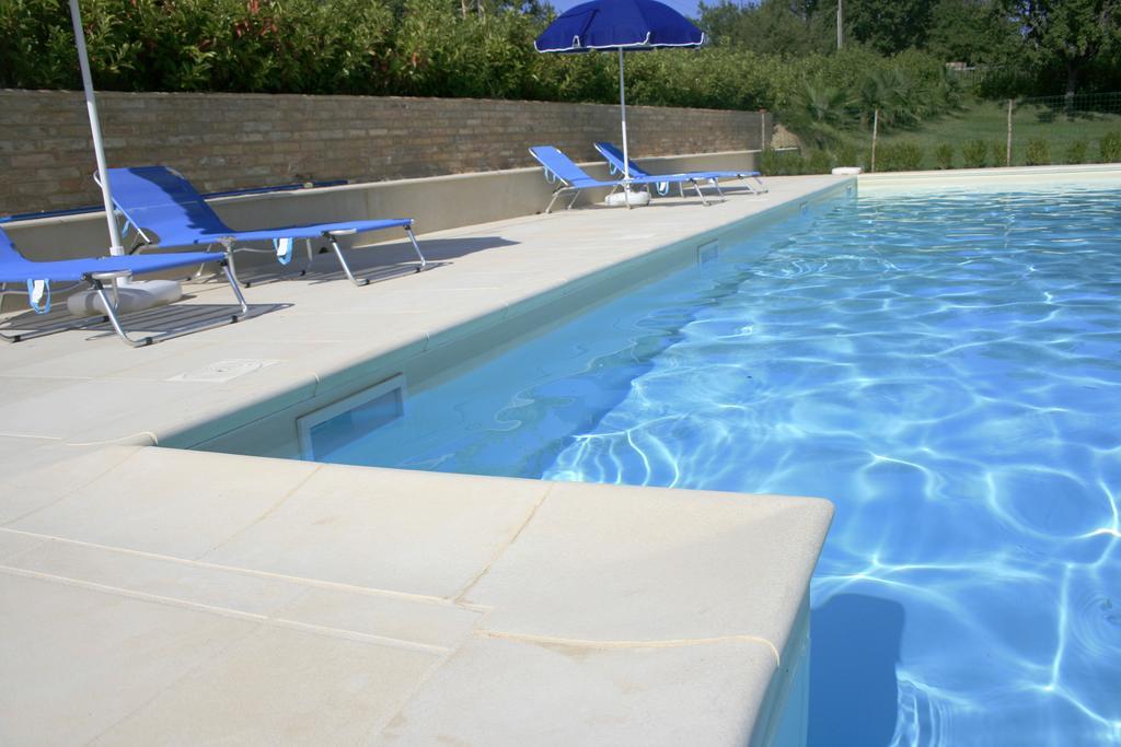 Agriturismo Fara Hotel Montegiorgio Eksteriør billede