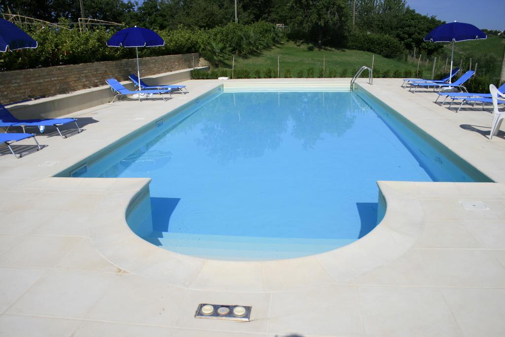 Agriturismo Fara Hotel Montegiorgio Eksteriør billede